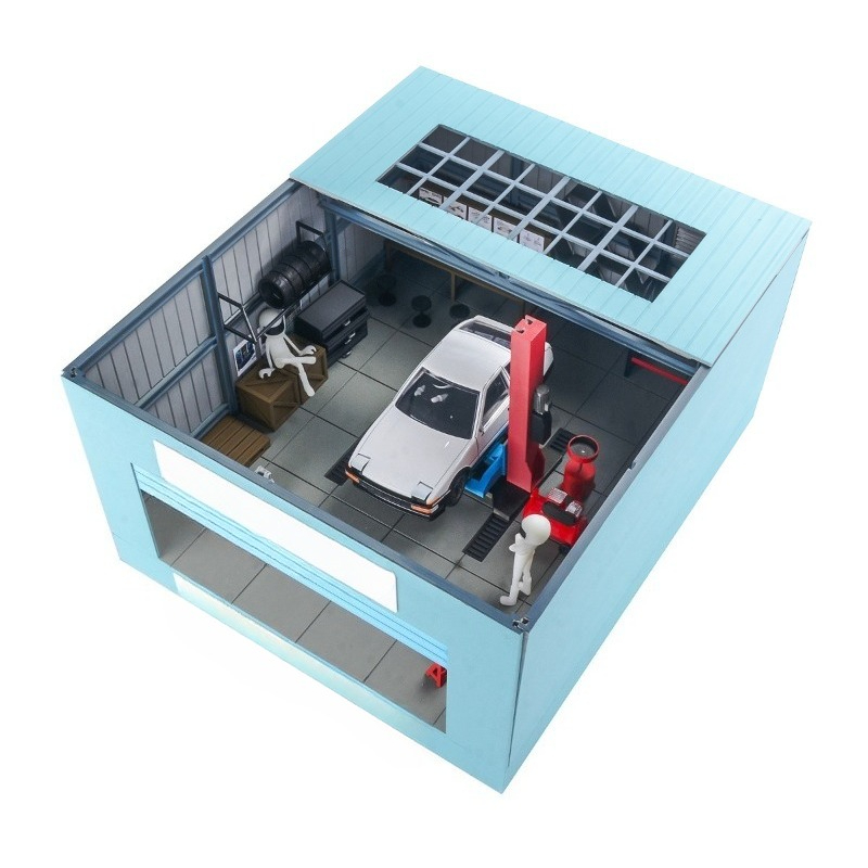 Workshop Tools 3D Model - Миниатюрная 3D-модель для симуляции автосервиса с
