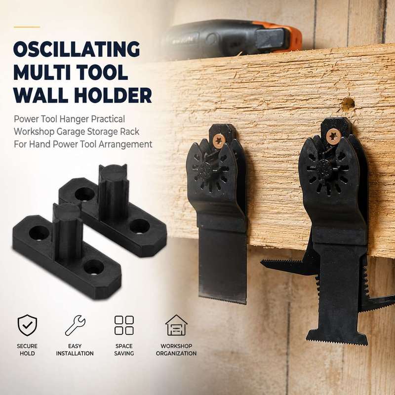 Workshop Tools Hanger - Настенный держатель для осциллирующего мультиинструмента, практичная