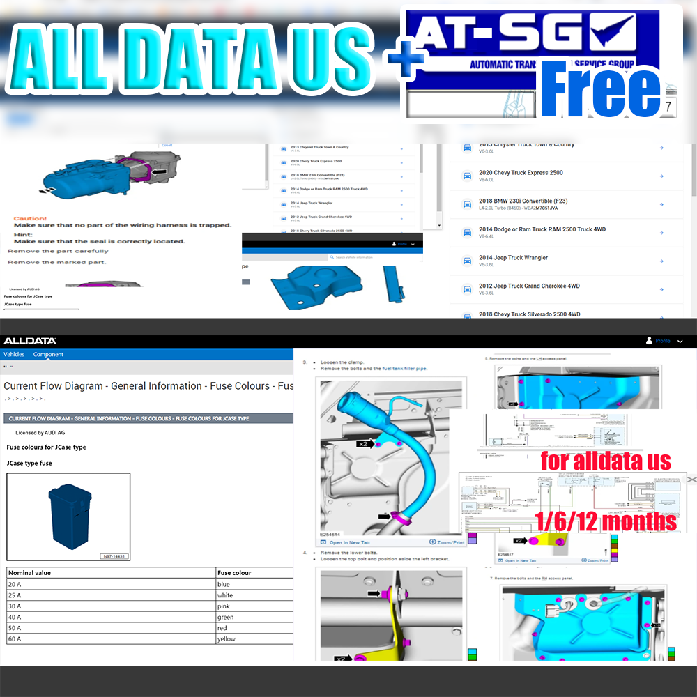 Tools At Workshop - Alldata US Полная версия онлайн-аккаунта для